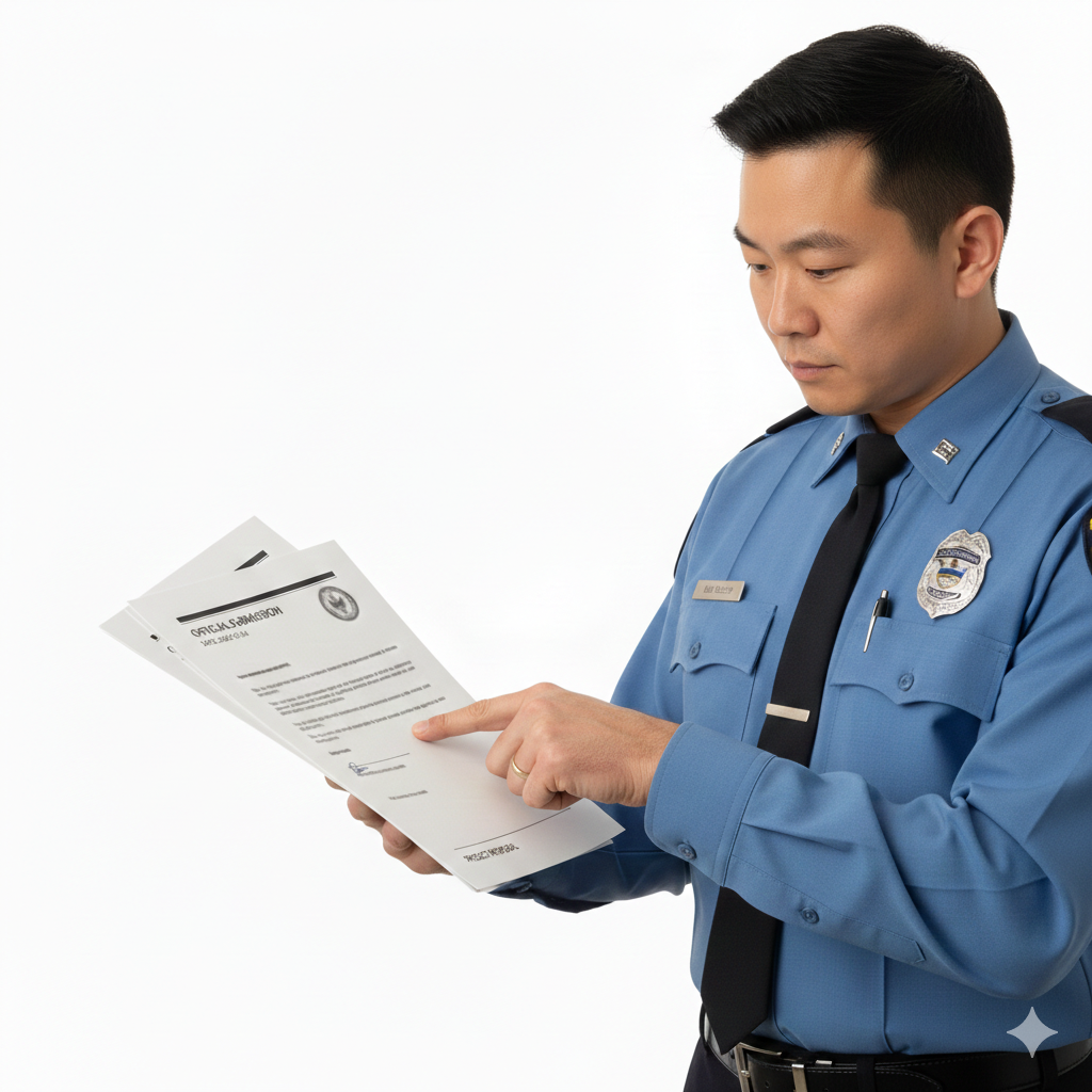 동해 세관 및 현지 통관대행사에 서류 접수